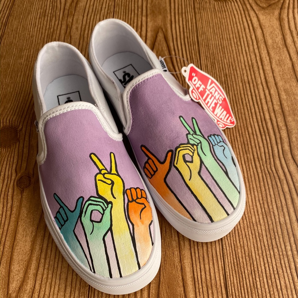 CUSTOM L.O.V.E Vans